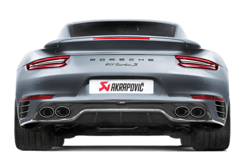 Akrapovic 16-17 Porsche 911 Turbo/Turbo S (991.2) Rear Carbon Fiber Diffuser - High Gloss - Torque Motorsport