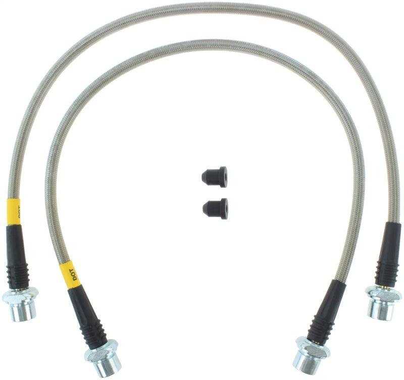 StopTech 05-17 Toyota Tacoma Stainless Steel Rear Brake Line Kit - Torque Motorsport