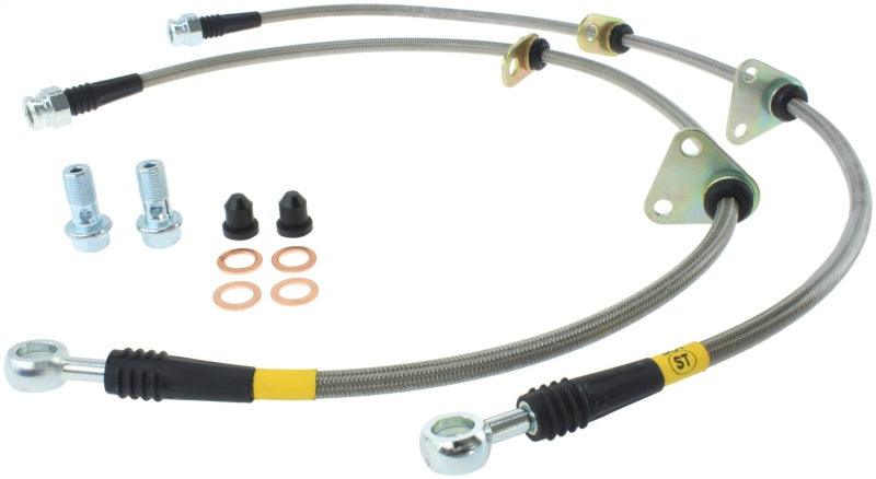 StopTech 90-01 Integra Front SS Brake Lines - Torque Motorsport