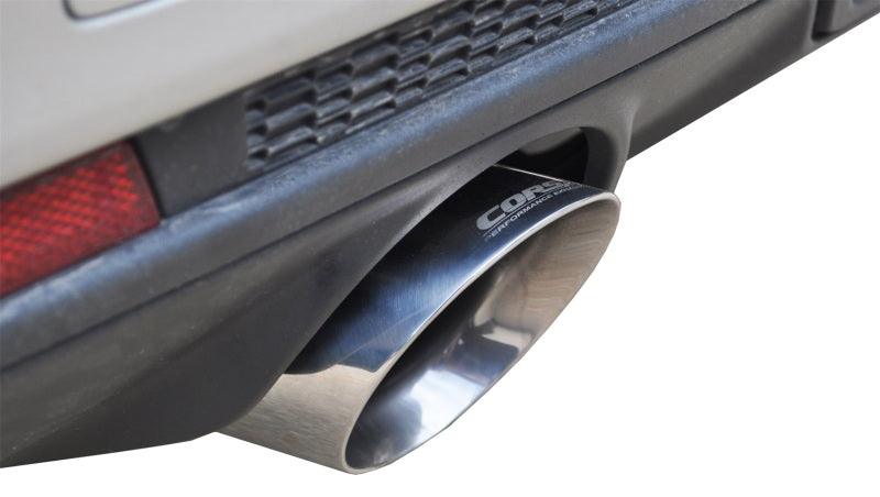 Corsa 13-14 Cadillac ATS Sedan 2.0L A/T Polished Sport Dual Rear Cat-Back Exhaust - Torque Motorsport