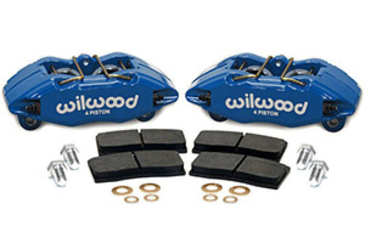 Wilwood DPHA Front Caliper & Pad Kit Blue Honda / Acura w/ 262mm OE Rotor - Torque Motorsport