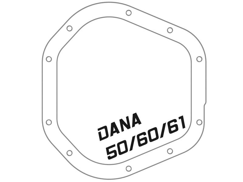 aFe Pro Series Dana 60 Front Differential Cover Black w/ Machined Fins 17-20 Ford Trucks (Dana 60) - Torque Motorsport