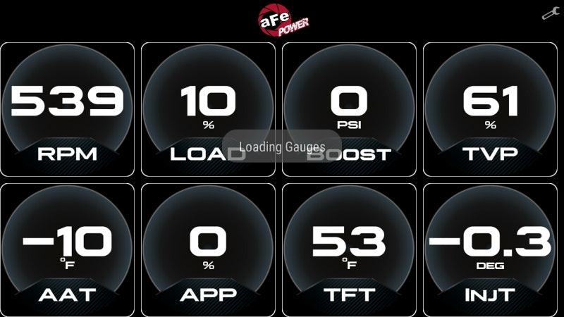 aFe AGD Advanced Gauge Display Digital 5.5in Monitor 08-18 Dodge/RAM/Ford/GM Diesel Trucks - Torque Motorsport