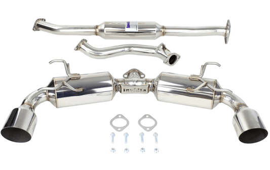 Invidia 12+ Subaru BRZ / Toyota 86 N2 60mm Single Layer Stainless Steel Tips Cat-Back Exhaust - Torque Motorsport