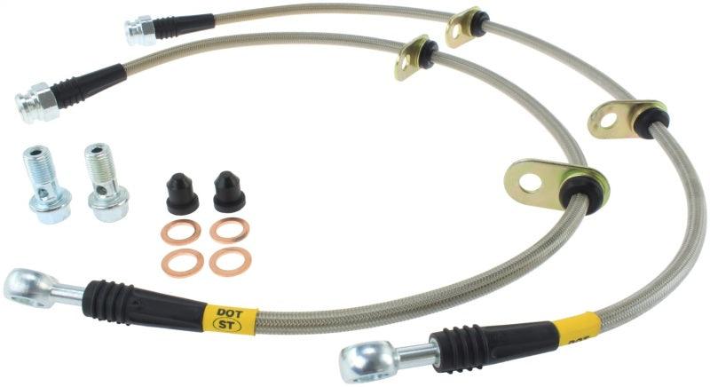 StopTech 91-05 Acura NSX Front SS Brake Lines - Torque Motorsport