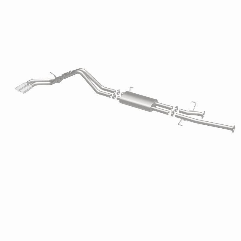 MagnaFlow 14 Toyota Tundra V8 4.6L/5.7L Stainless C/b Exhaust Dual same side pass. rear tire - Torque Motorsport