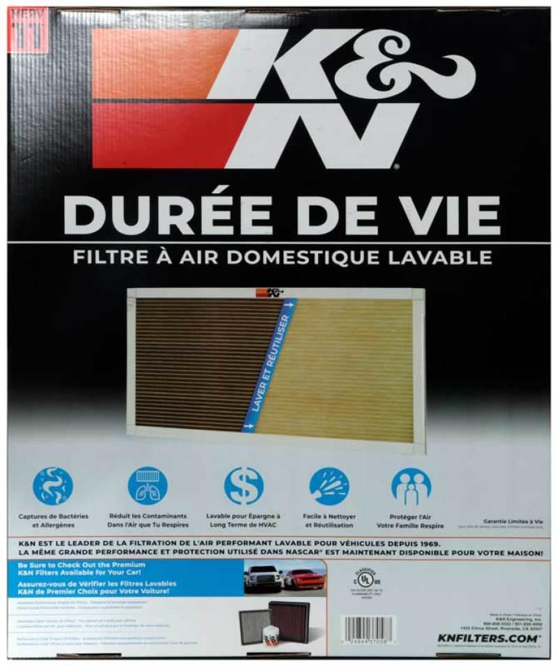 K&N HVAC Filter - 20 x 24 x 1 - Torque Motorsport