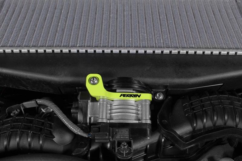 Perrin 2022+ Subaru WRX/19-23 Ascent/Legacy/Outback Top Mount Intercooler Bracket - Neon Yellow - Torque Motorsport