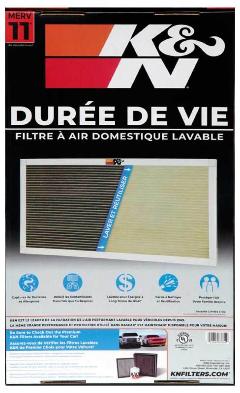 K&N HVAC Filter - 12 X 20 X 1 - Torque Motorsport