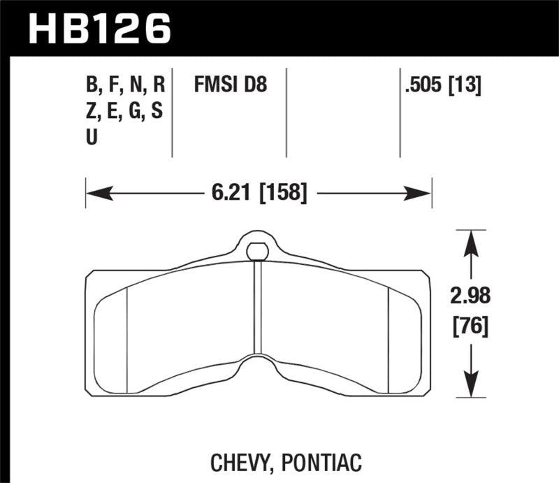 Hawk HPS Street Brake Pads - Torque Motorsport