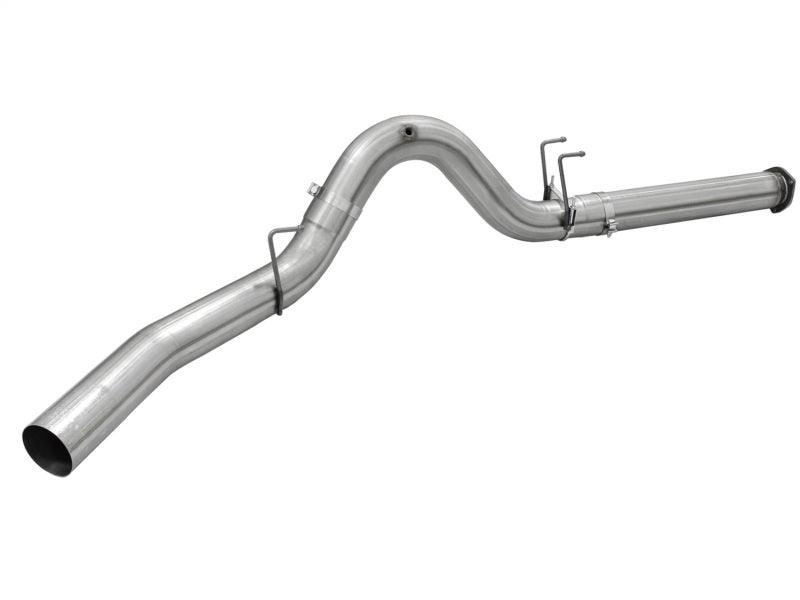 aFe MACHForce XP Exhaust 5in DPF-Back Stainless Steel Exhaust 2015 Ford Turbo Diesel V8 6.7L No Tip - Torque Motorsport