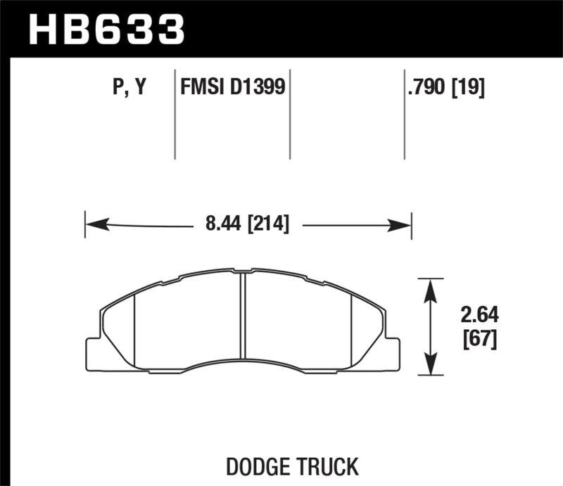 Hawk LTS Street Brake Pads - Torque Motorsport