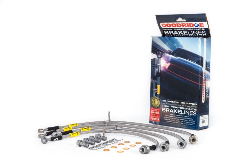 Goodridge 02/06-12 Toyota Avalon (All Models) SS Brake Line Kit - Torque Motorsport