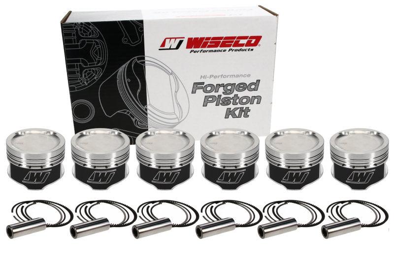 Wiseco Toyota 7MGTE 4v Dished -16cc Turbo 83.5 Piston Shelf Stock - Torque Motorsport