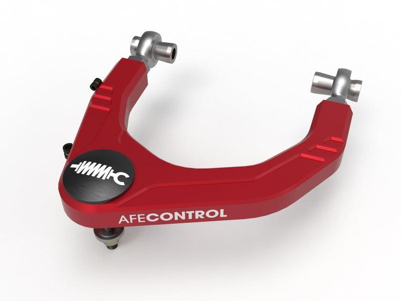 aFe Control 05-23 Toyota Tacoma Upper Control Arms - Red Anodized Billet Aluminum - Torque Motorsport