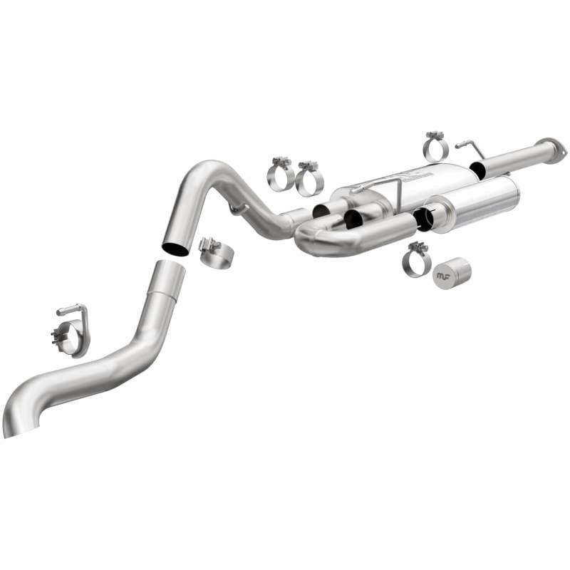 MagnaFlow Stainless Overland Cat-Back Exhaust 16-21 Toyota Tacoma - Torque Motorsport