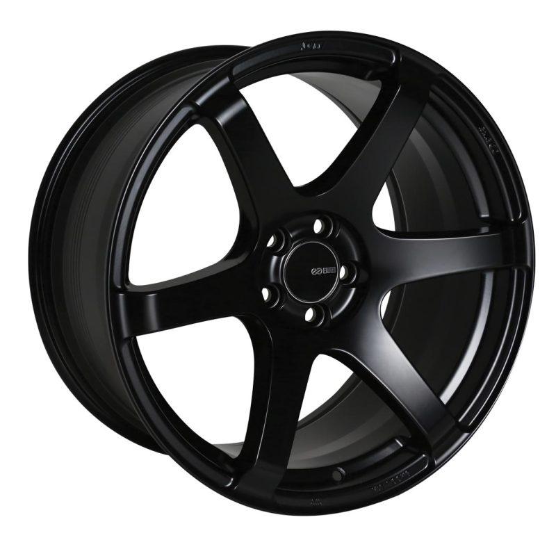 Enkei T6S 18x8.5 35mm Offset 5x114.3 Bolt Pattern 72.6 Bore Matte Black Wheel - Torque Motorsport