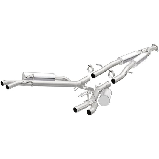 MagnaFlow Cat-Back Competition Exhaust 18-19 Kia Stinger L4-2.0LGAS Quad 2.5in Stainless Tips - Torque Motorsport