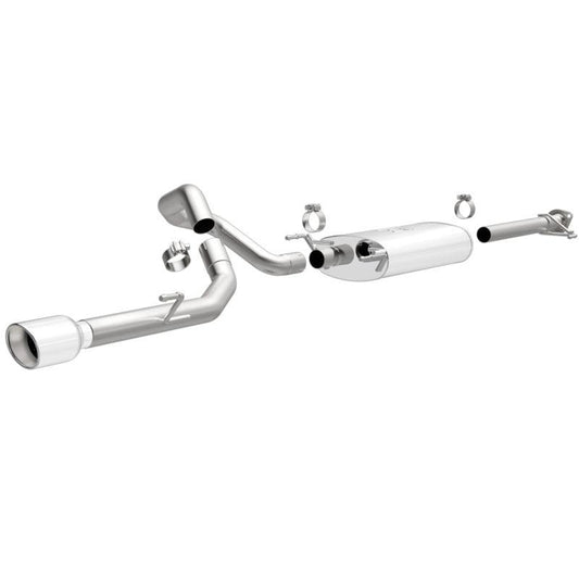 MagnaFlow 12-14 Toyota 4Runner V6 4.0L Single Straight P/S Rear Exit SS Cat Back Performance Exhaust - Torque Motorsport