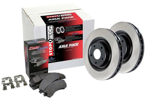 Centric OE Coated Front & Rear Brake Kit (4 Wheel) - Torque Motorsport