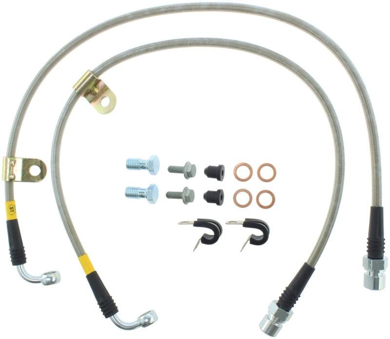 StopTech 05 Chrysler 300C 5.7L V8 w/ Vented Rear Disc Stainless Steel Front Brake Lines - Torque Motorsport