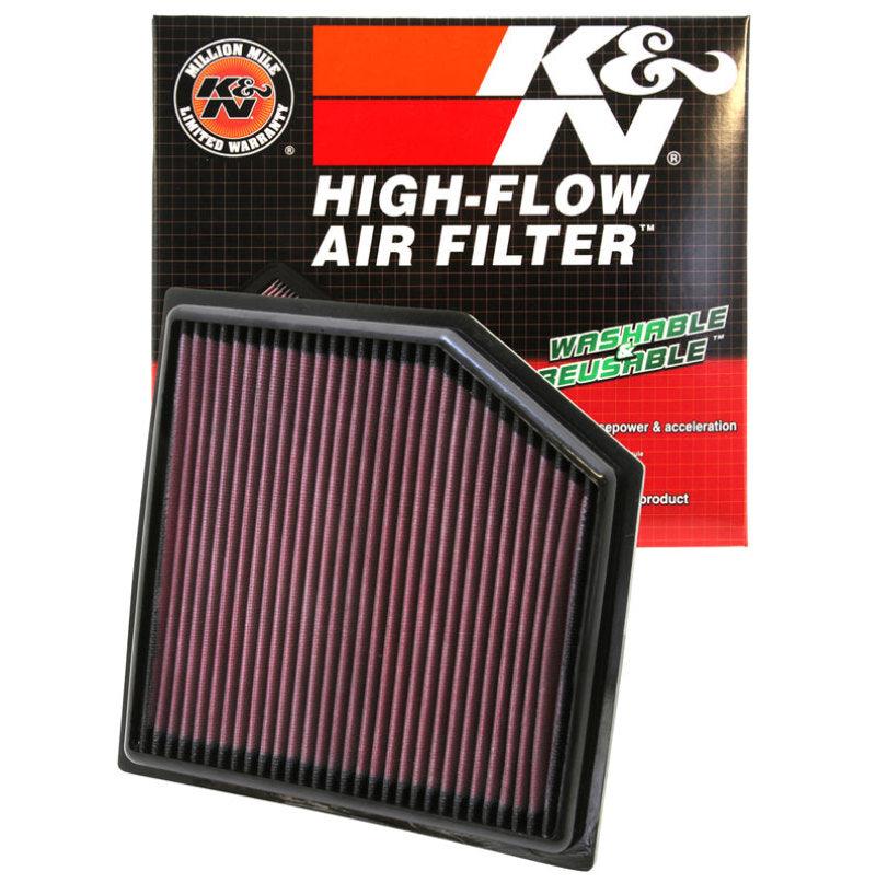 K&N 08-11 Lexus GS460 4.6L-V8 Drop In Air Filter - Torque Motorsport