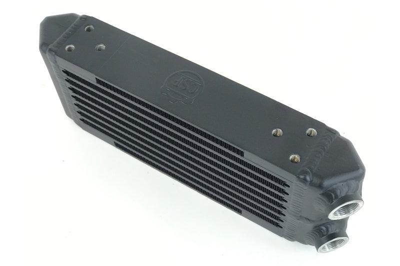 CSF Universal Dual-Pass Oil Cooler - M22 x 1.5 - 13in L x 4.75in H x 2.16in W - Torque Motorsport