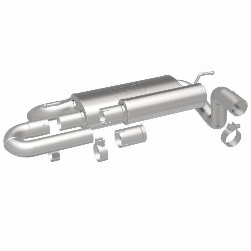 MagnaFlow 18-23 Jeep Wrangler JL 2.0L/3.6L Overland Series Axle-Back Exhaust - Torque Motorsport