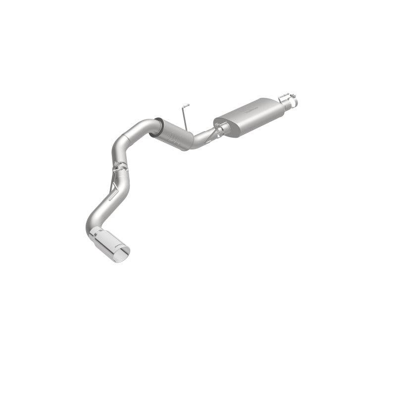 MagnaFlow Cat-Back, SS, 4in, Single Pass Side Rear Exit 5in Tip 14-15 Ram 2500 6.4L V8 CC LB/MC SB - Torque Motorsport