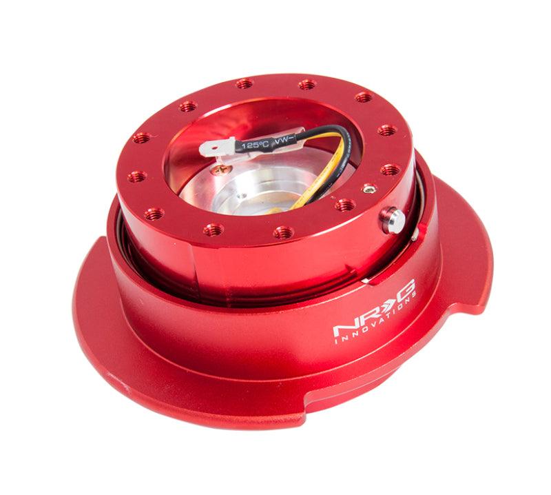 NRG Quick Release Kit Gen 2.5 - Red / Red Ring - Torque Motorsport