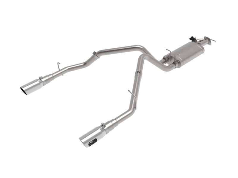 aFe Gemini XV 3in 304 SS Cat-Back Exhaust 19-21 Ram 1500 V8 5.7L Hemi w/ Polish Tips - Torque Motorsport