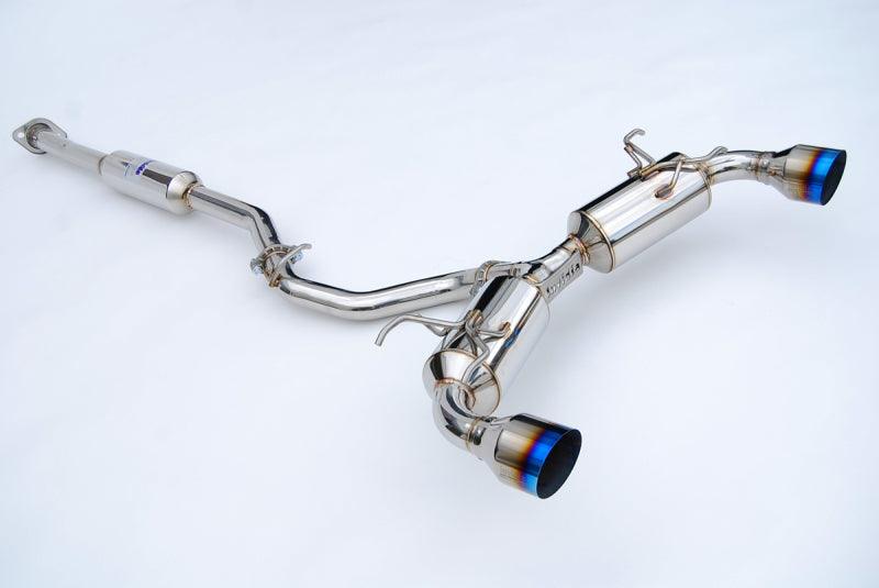 Invidia 12+ Subaru BRZ / Toyota 86 N2 60mm Single Layer Titanium Burnt Tips Cat-Back Exhaust - Torque Motorsport