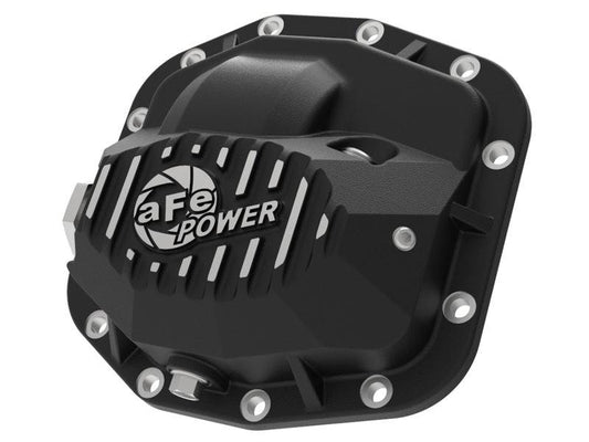 aFe Pro Series Front Differential Cover Black 2018+ Jeep Wrangler (JL) V6 3.6L (Dana M186) - Torque Motorsport