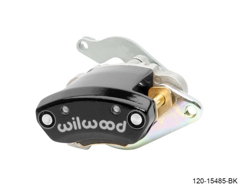 Wilwood Caliper - MC4 Mechanical Left Hand - Black 1.19in Piston 1.10in Rotor - Black - Torque Motorsport