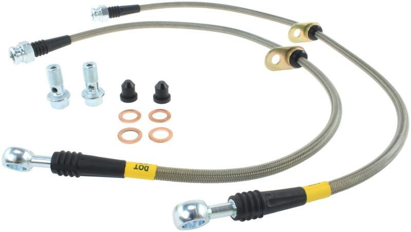 StopTech 06+ Civic Si Stainless Steel Front Brake Lines - Torque Motorsport