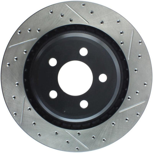 StopTech SportStop 06-09 Chrysler SRT-8 Rear Left Drilled & Slotted Rotor - Torque Motorsport