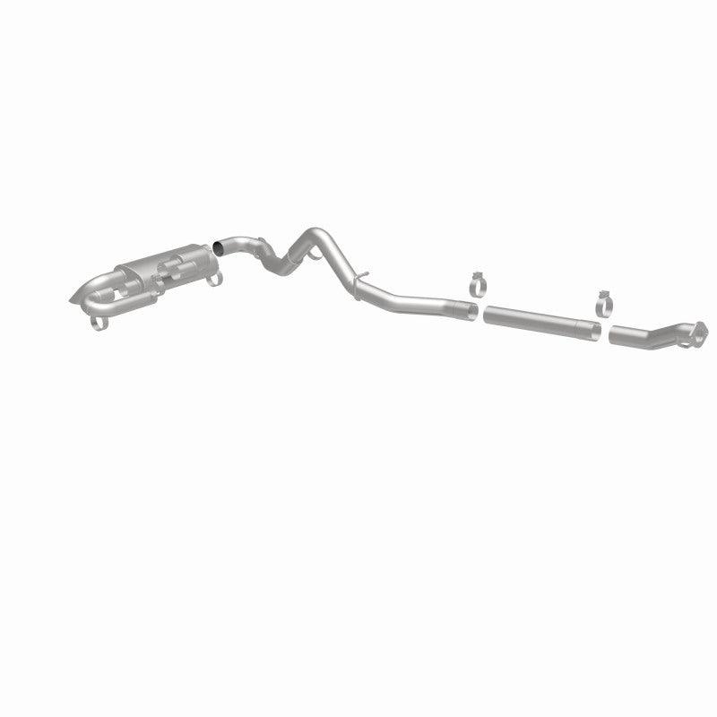 MagnaFlow 2021 Ford Bronco Overland Series Cat-Back Exhaust w/ Single Straight Driver Exit- No Tip - Torque Motorsport