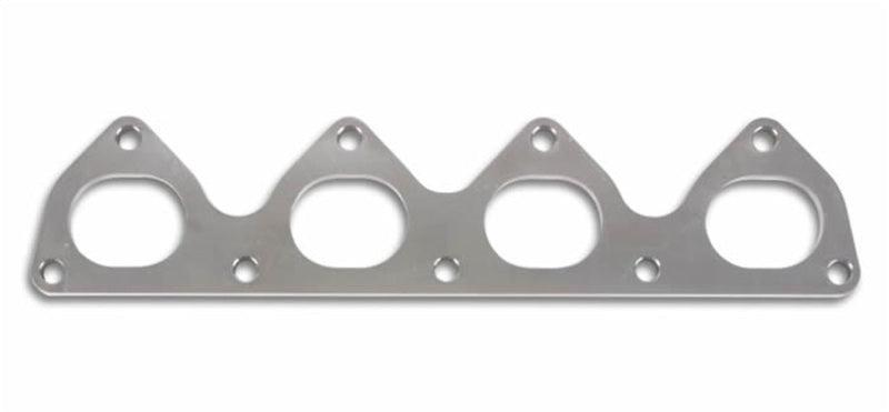 Vibrant T304 SS Exhaust Manifold Flange for Honda/Acura B-series motor 3/8in Thick - Torque Motorsport