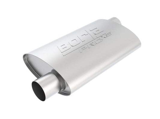 Borla Universal Pro-XS Muffler - Offset/Offset Oval 2.5in - Torque Motorsport