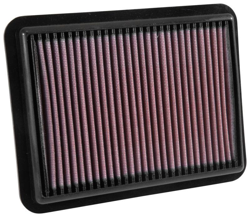 K&N Replacement Panel Air Filter for 2016 Mazda 2 1.5L L4 - Torque Motorsport