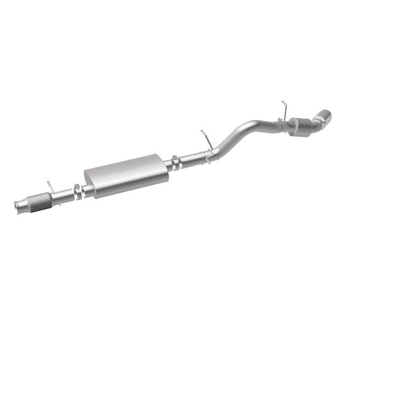 MagnaFlow MF Series SS Cat-Back Exhaust Single Passenger Side Rear Exit 2015 Cadillac Escalade - Torque Motorsport