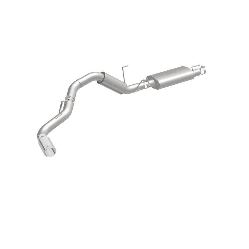 MagnaFlow Cat-Back, SS, 4in, Single Pass Side Rear Exit 5in Tip 14-15 Ram 2500 6.4L V8 CC LB/MC SB - Torque Motorsport