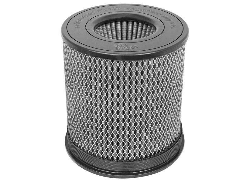 aFe MagnumFLOW Air Filter Pro DRY S 6in Flange x 8 1/8in Base/Top (INV) x 9in H - Torque Motorsport