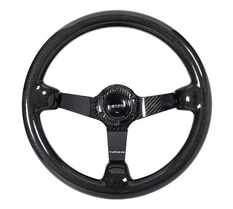 NRG Forged Carbon Fiber Steering Wheel (350mm / 3in. Deep) - Torque Motorsport