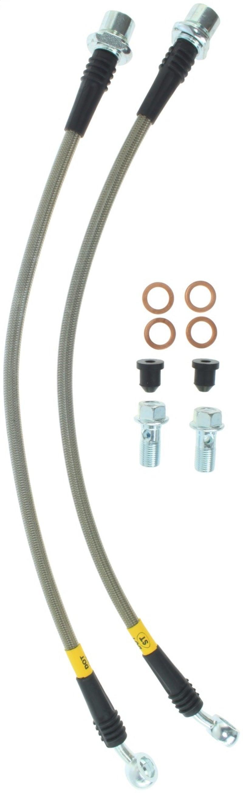 StopTech 00-05 Lexus IS300 / 02-08 SC430 Front Stainless Steel Brake Lines - Torque Motorsport