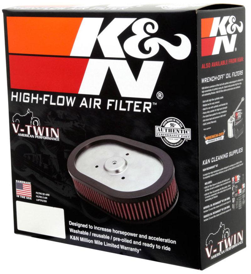 K&N 2014 Indian Chief Classic 111 CI Replacement Drop In Air Filter - Torque Motorsport