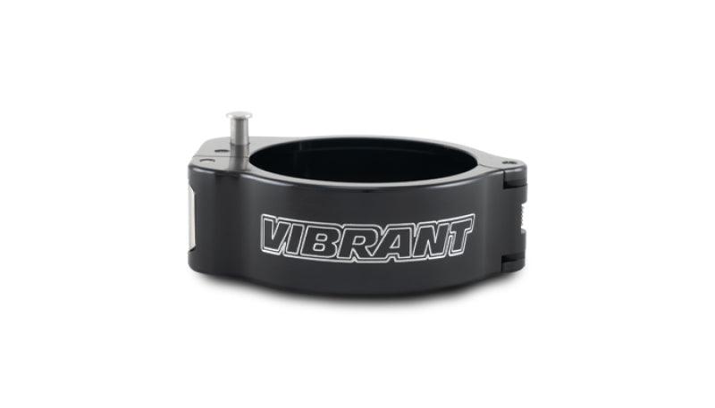 Vibrant 2in O.D. Aluminized HD 2.0 Clamp - Anodized Black (Clamp Only) - Torque Motorsport