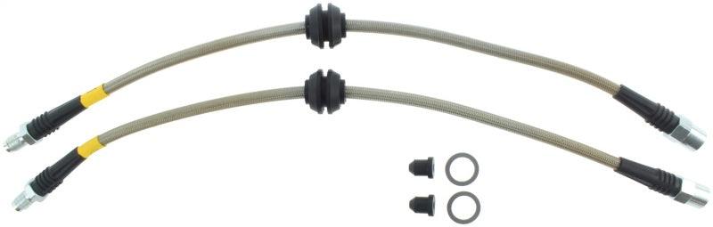 StopTech 08-10 Mini Cooper Stainless Steel Rear Brake Lines - Torque Motorsport