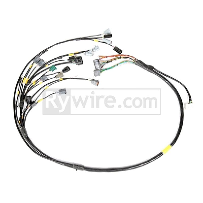 Rywire 13B Haltech Mil-Spec Eng Harness w/EV14 Inj/Denso 5th/6th Inj/Delphi Press Sensor/Bosch Knock - Torque Motorsport