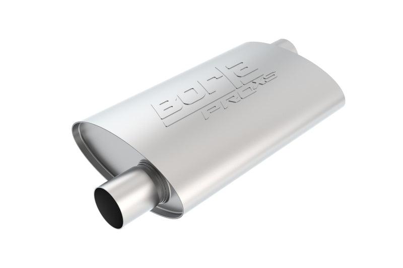 Borla Universal Pro-XS Muffler - Offset/Offset Oval 2.5in - Torque Motorsport